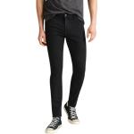 Czarne Jeansy rurki męskie Skinny fit dżinsowe marki LEE w rozmiarze S 