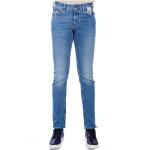 Niebieskie Jeansy rurki Skinny fit dżinsowe marki Tommy Hilfiger 
