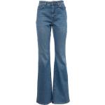 Niebieskie Szerokie jeansy damskie dżinsowe marki Max Mara w rozmiarze XS 