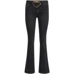 Czarne Jeansy damskie młodzieżowe dżinsowe marki Liu Jo 