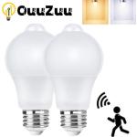 Białe Lampy z czujnikiem - gwint żarówki: E27 