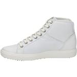 Białe Sneakersy sznurowane damskie marki Ecco w rozmiarze 41 
