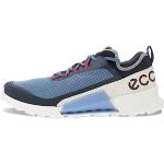 Niebieskie Buty do biegania terenowe męskie w stylu retro marki Ecco Biom w rozmiarze 39 