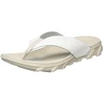 Białe Sandały japonki damskie ze skóry syntetycznej na lato marki Ecco MX Flipsider w rozmiarze 36 