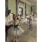 Edgar Degas klasa baletu duża sztuka ścienna nadru
