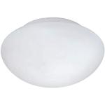 Białe Lampy sufitowe z kloszem o średnicy 20 cm stalowe marki Eglo - gwint żarówki: E27 