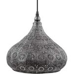 Szare Lampy wiszące w stylu orientalnym stalowe marki Eglo - gwint żarówki: E27 