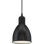 Czarne Lampy wiszące w stylu retro stalowe marki Eglo - gwint żarówki: E27 