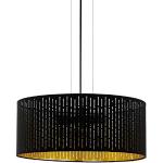 Czarne Lampy wiszące wielopunktowe w nowoczesnym stylu stalowe marki Eglo - gwint żarówki: E27 