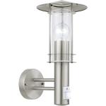 EGLO Lampa zewnętrzna z czujnikiem Lisio, 60 W, srebrna, 30185