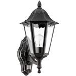 Czarne Lampy z czujnikiem marki Eglo - gwint żarówki: E27 