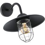 Czarne Lampy w stylu retro marki Eglo - gwint żarówki: E27 