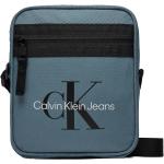 Niebieskie Ekologiczne torby na zakupy męskie eleganckie marki Calvin Klein 