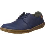 Niebieskie Sneakersy sznurowane męskie wodoodporne - rodzaj noska: Okrągły marki El Naturalista w rozmiarze 40 - Zrównoważony rozwój 