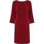 Czerwone Sukienki wizytowe damskie z długimi rękawami marki Kocca w rozmiarze L 