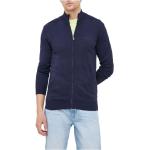 Niebieskie Eko Swetry rozpinane męskie eleganckie marki Guess w rozmiarze XL 