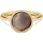 Złote pierścionki ręcznie robione satynowe eleganckie satynowe marki Julie Sandlau w rozmiarze 20 - Zrównoważony rozwój 