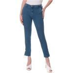 Niebieskie Zniszczone jeansy damskie dżinsowe marki Liu Jo 