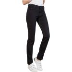 Czarne Proste jeansy damskie dżinsowe marki MAC w rozmiarze XL 