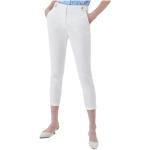 Białe Spodnie cygaretki damskie marki Liu Jo w rozmiarze S 