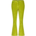 Zielone Spodnie sztruksowe damskie sztruksowe 