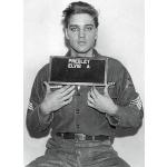 Elvis Presley plakat Mugshot zdjęcie policyjne