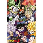 Empireposter, Dragon Ball Z Cell Saga, Manga, plakat anime, papier, wielokolorowy, 91,5 cm x 61 cm x 0,14 cm, 715227