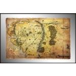 Empireposter - Hobbit, The - Journey Map - Wymiary