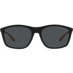 Emporio Armani okulary przeciwsłoneczne 0EA4179.500187 męskie kolor czarny