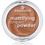 essence Mattifying Compact Powder kompaktowy puder 12 g Nr. 50 - True Caramel