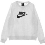 Białe Bluzy damskie marki Nike Essentials w rozmiarze L 