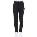 Essentials 3-Stripes Fleece Czarne Spodnie Sportowe dla Kobiet Adidas