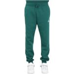 Essentials Fleece Regular Tapered Zielone Spodnie Sportowe Adidas