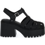 Czarne Sandały na wysokim obcasie damskie eleganckie na lato marki Windsor Smith w rozmiarze 38 