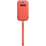 Etui APPLE Leather z MagSafe do iPhone 12 Mini Różowy cytrus