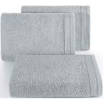 Srebrne Ręczniki kąpielowe - 3 sztuki bawełniane marki Eurofirany 