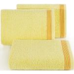 Żółte Ręczniki kąpielowe - 1 sztuka bawełniane marki Eurofirany 