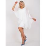Białe Sukienki wizytowe damskie marki FactoryPrice w rozmiarze L 