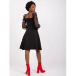 Czarne Sukienki wizytowe damskie marki FactoryPrice w rozmiarze S 