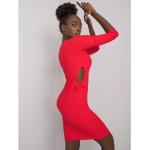 Czerwone Sukienki obcisłe damskie marki FactoryPrice w rozmiarze L 