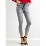 Szare Jeansy z wysokim stanem damskie rurki dżinsowe marki FactoryPrice w rozmiarze S 