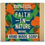 Pomarańczowe Mydła naturalne ręcznie robione przyjazne zwierzętom marki Faith In Nature 