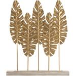 Złote Figurki dekoracyjne marki mauro ferretti 