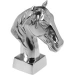 Srebrne Wieszaki z motywem koni w stylu nadmorskim aluminiowe 