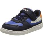 Niebieskie Sneakersy na rzepy dla chłopców ze skóry syntetycznej marki Fila FX Ventuno w rozmiarze 26 
