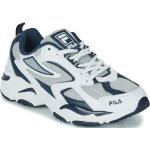 Białe Niskie sneakersy dla dzieci marki Fila Ray w rozmiarze 29 - wysokość obcasa do 3cm 