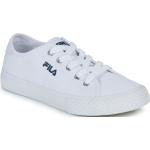 Białe Niskie sneakersy dla dzieci marki Fila Pointer Classic w rozmiarze 29 - wysokość obcasa do 3cm 