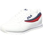 Białe Sneakersy dla chłopców młodzieżowe marki Fila Orbit w rozmiarze 36 