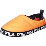 Pomarańczowe Sneakersy damskie eleganckie polarowe na lato marki Fila w rozmiarze 40 