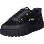 Czarne Sneakersy damskie marki Fila Sandblast w rozmiarze 37 